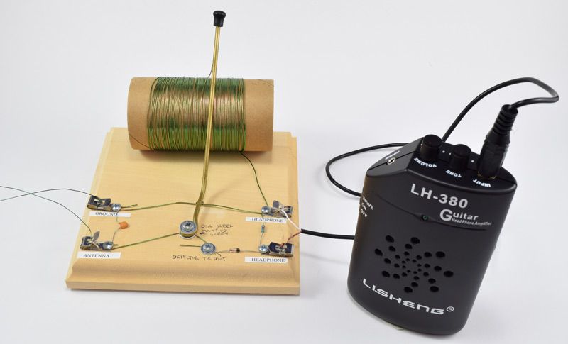 CRYSTAL RADIO DXing QSL.net