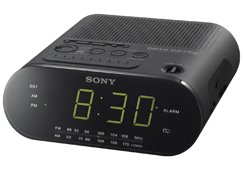 FM/AM Clock Radio Sony